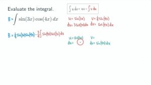 Integrate Sin(3x)Cos(4x) - No Trig Identities Needed! Going in a Loop!