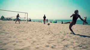 Beach football highlights / Пляжный футбол в Калининграде