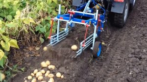 самодельная копалка к минитрактору  мтз132