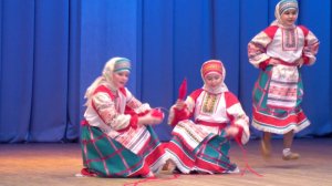 "Dance Girls" - "Ой, ниточка тоненькая". Лауреаты международного конкурса "Казанское Полотенце".