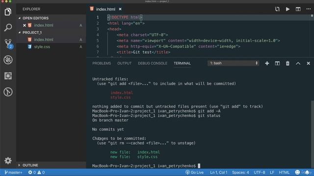 9. Учимся работать с системой контроля версий Git и с сервисом GitHub смотреть онлайн