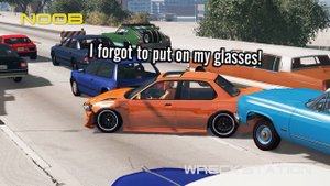 NOOB vs PRO vs HACKER #30 - Beamng drive