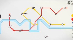 Строим метро. Строим линии метро.Mini Metro.