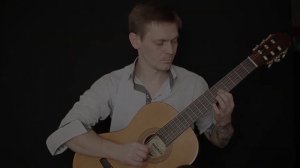 Простой этюд для гитары №3