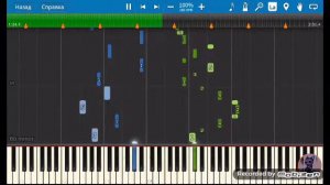 Песня фнаф 2 (the song FNAF 2) на пианино