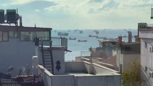 27.11.22 Турция. Стамбул. Hotel Alzer. Терраса для завтрака.