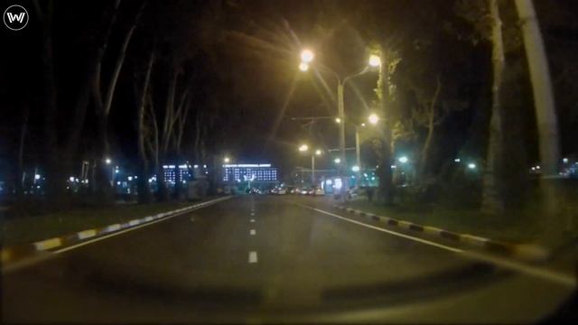 Ночной Душанбе / Прогулка по центру города Душанбе смотреть онлайн