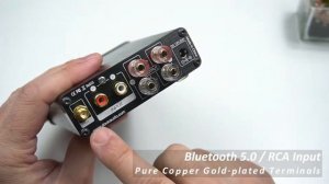 Nobsound NS-15G Mini Bluetooth 5.0 Digital Amplifier w/Tone Control 100W+100W