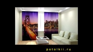 Натяжной потолок на стену! 100 крутых идей натяжных потолков на стене