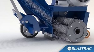 Принцип работы фрезеровальных машин Blastrac