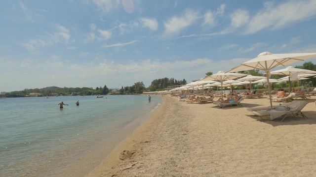Ipsos and Dassia - The best tourist resort of the island of Corfu - Exotic landscapes in Greece