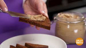 Паштет из куриной печени с творожным сыром от Марии Суровой. Доброе утро. Фрагмент выпуска от 23....