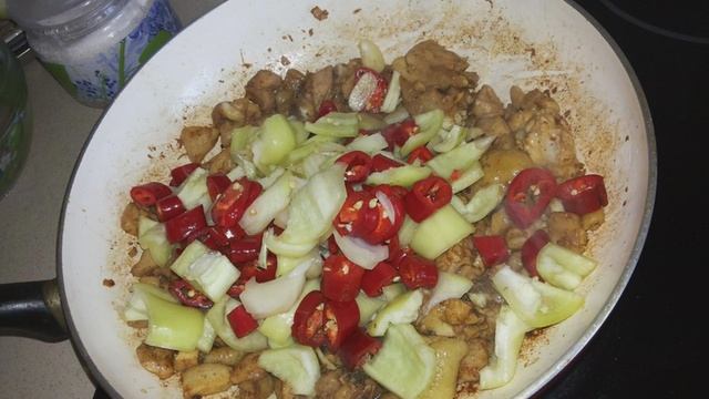 Острая курица по-мексикански