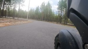 KUGOO G1 Pro на самике по лыжной трассе
Добавьте описание