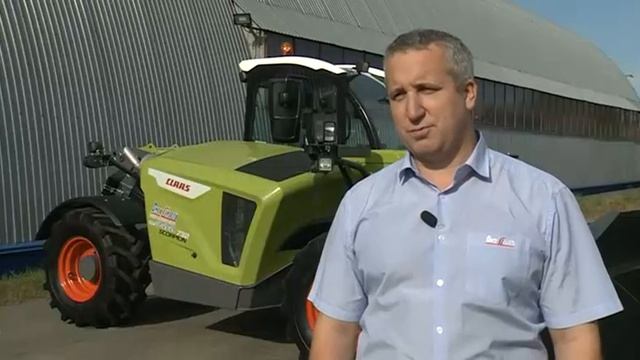 Новый телескопический погрузчик CLAAS SCORPION