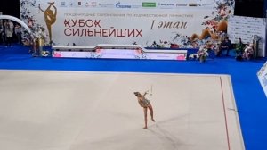 Анна Попова. Булавы. Интервью. 1 Этап Кубка Сильнейших. 8 мая 2023 г. Дворец Ирины Винер.