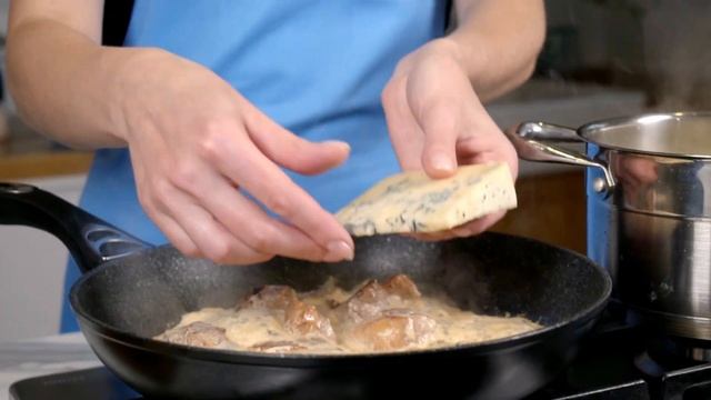 Папарделле с филе и каперсами