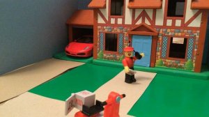 Stop-Motion Movie | ROBLOX Work at a Pizza Place | POOR DELIVERY GUY