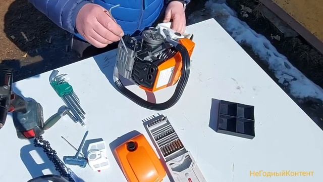 Цепная пила из Светофора ЦЫГАНКА за 3200 руб., стоит ли оно того!? часть первая