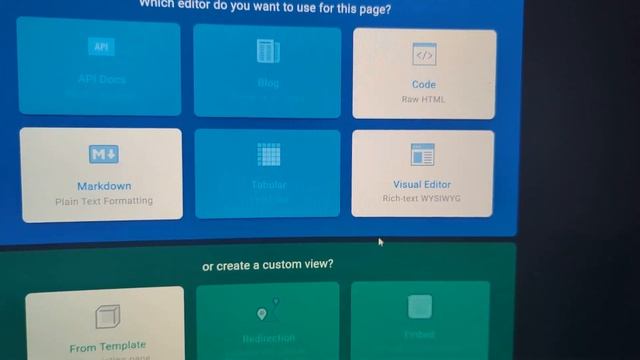 creating a page in wiki.js