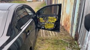 Замена штатных динамиков Mitsubishi lancer X на DL Audio raven 200