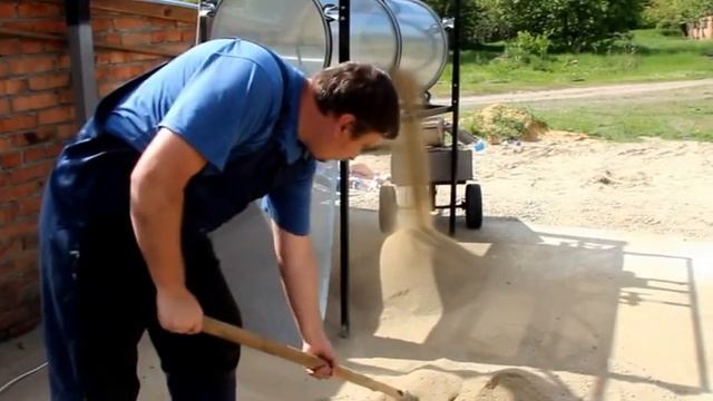 Сеялка для песка (отсева) по доступной цене/ альтернатива виброситу/ Барабанный просеиватель