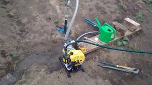 Мотопомпа Champion GP27-II абиссинская скважина