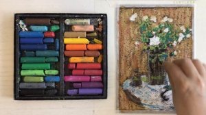 ?Не спеша рисую масляной пастелью по мотивам Виноградова?Soft oil pastels mungyo gallery
