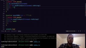 Reading and Writing to a JSON file with Node