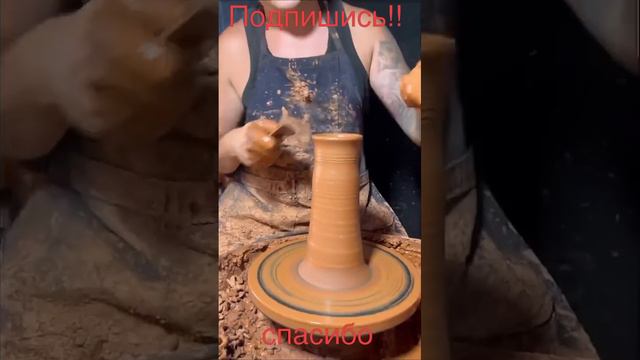 Работа на гончарном круге