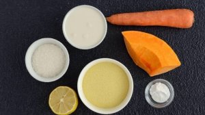 Запеканка из тыквы и моркови