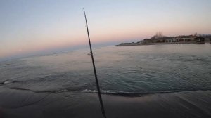 Рыбалка на сибаса с берега в Черногории 2024 год. Мой улов за февраль. Общий вес 23 килограмма.