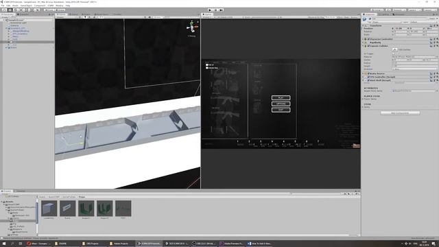 Inventory And Weapon Modding System Getting Start #1 - Create new scene (Unity Asset)