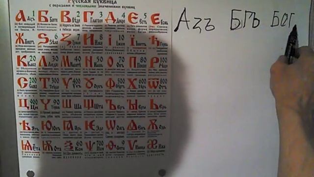 Буквица по простому смотреть онлайн