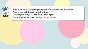 How to fix the ue4shootergame game has crashed and will close?