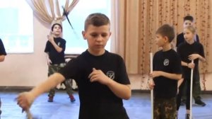 Казачьи танцы в Городском детском объединении "Казачата" 26 май 2018г.