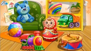УЧИМ НАЗВАНИЯ ИГРУШЕК. Игрушки для малыша. Развивающие мультики для самых маленьких