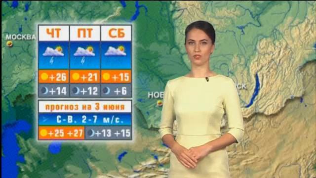 Прогноз погоды на 3 июня в Новосибирске смотреть онлайн