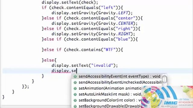 Lap trinh Android App 30 Setting Color of a TextView in Java смотреть онлайн