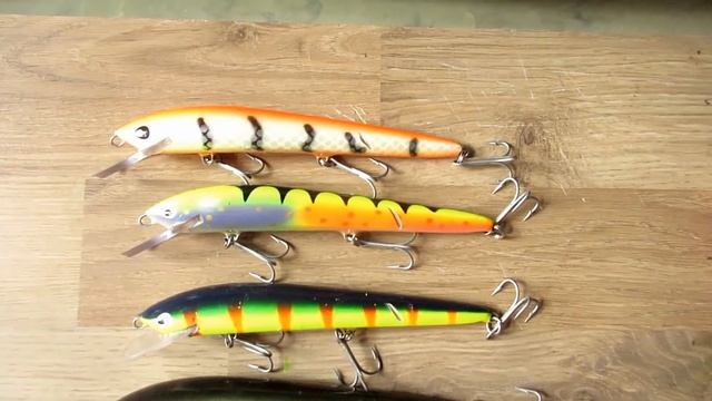 Wobblers.Рабочие воблеры для ловли судака на Ладоге. смотреть онлайн