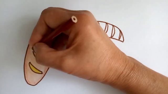 How to draw bread, bakery products. Как нарисовать хлеб. смотреть онлайн
