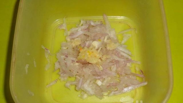 Гренки в луковом кляре