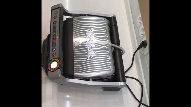 Обзор автоматического гриля от Tefal GC702D34 .Стейк Рибай в OptiGrill от Tefal. смотреть онлайн