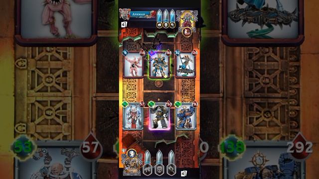 Warhammer Combat Cards - 40K   Гримнар 