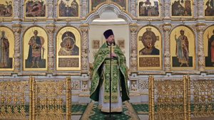 1 августа 2023 года. Память прп. Серафима Саровского. Проповедь иерея Иоанна Нефёдова после Литурги
