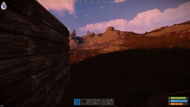 Захватил соло богатейшую ферму донатера в RustРаст