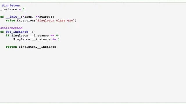 Singleton Pattern - Design Pattern