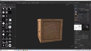 12 Adding Text in Substance Painter, with dirt and stamps