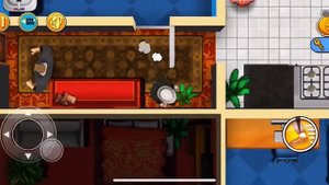 Robbery Bob: CHAPTER 8 - BONUS Level 14 , 100% iOS/Android Walkthrough