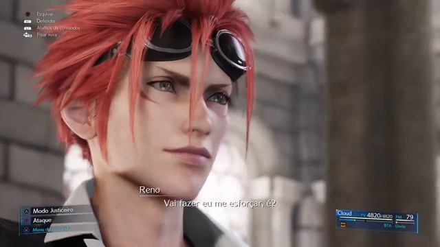 Final Fantasy VII Remake - Reno - 0:40 (Hard/No Damage/No Magic/No Limit) смотреть онлайн